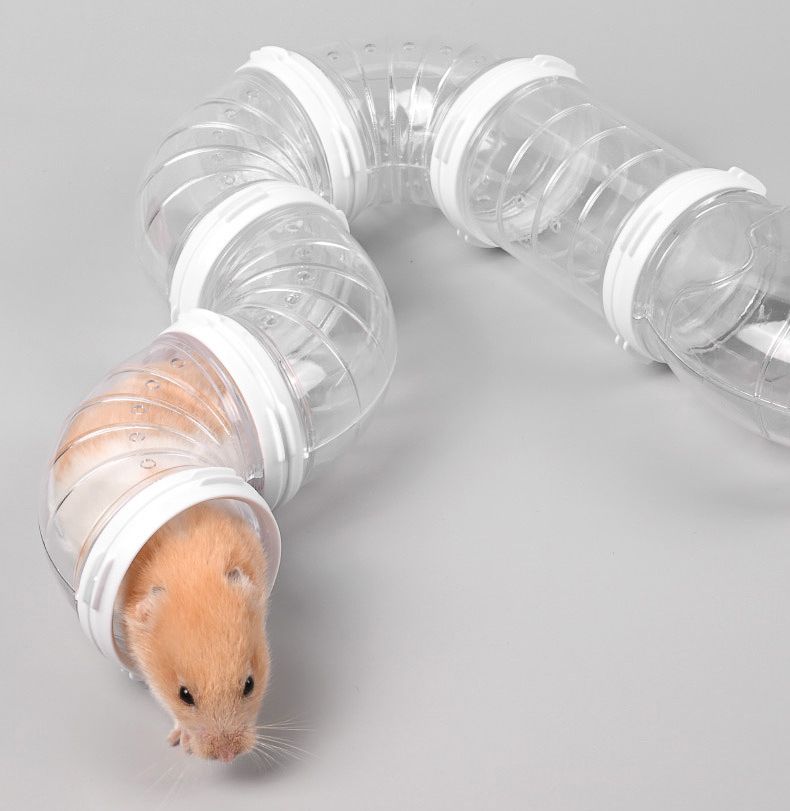 ペット用おもちゃ ハムスタートンネル ハムスターパイプ 小動物用 アスレチックパイプ ショートパイプ 商品画像3