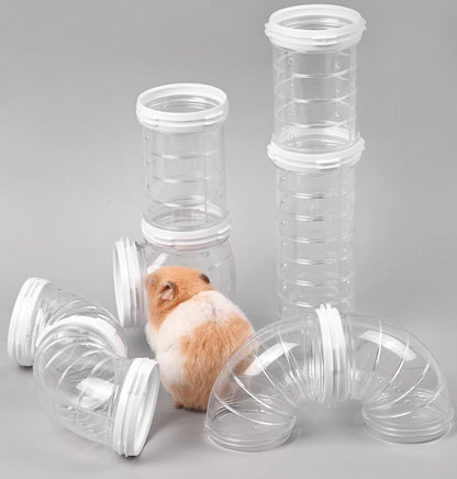 ペット用おもちゃ ハムスタートンネル ハムスターパイプ 小動物用 アスレチックパイプ ショートパイプ 商品画像4