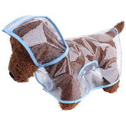 ドッグウェア 犬用レインコート 雨合羽 袖あり フード付き ペット用品 犬 猫 犬用 猫用 わんこ用 透明 クリア オレンジ ホワイト