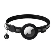 猫用バックル AirTagスリーブ付き エアタグ ケース ペット用品 猫用品 セーフティーバックル 首輪 鈴付き ブラック ピンク 迷子防止 かわいい
