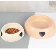 フードボウル ペット用食器 猫用食器 犬用食器 エサ入れ 餌皿 エサ皿 食器 ボウル ウォーターボウル ペットフード キャットフード ドックフード ハート かわいい おしゃれ シンプル ペット用品