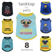 ドッグウェア いぬ服 タンクトップ カットソー ペット用品 犬 猫 プルオーバー ノースリーブ 袖なし パイピング リンガー ロゴ プリント ソリッドカラー バイカラー シンプル カジュアル かわいい おしゃれ かっこいい イヌ DOG ねこ ネコ キャット CAT 春 夏 インスタ映え 記念写真 ギフト プレゼント 贈り物 お出かけ お散歩 公園