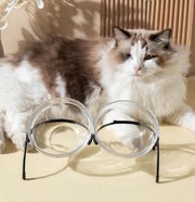 猫用食器 犬用食器 ペット用食器 フードボウル 2ボウル 角度調整可能 スタンド付き 餌入れ 給水皿 水入れ 食事用 ペット用品 シンプル おしゃれ かわいい ねこ ネコ いぬ イヌ 小動物 キャット ドッグ