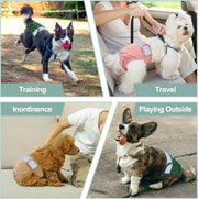ペット用マナーパンツ ペット用おむつ 女の子 オムツ 犬用 サニタリーパンツ サニタリーショーツ 生理 介護 トイレトレーニング いぬ イヌ ドッグ ペット用品 洗える ウォッシャブル ボタン 吸水パッド フィット