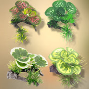 人工水草 人工プランツ 水槽用レイアウト 造花 アクアリウムデコレーション 水槽内インテリア アクセサリー オブジェ オーナメント 水槽用品 レイアウト用品 装飾グッズ 内装 観賞魚 熱帯魚 メダカ 金魚 ペット用品 緑 赤 青 フェイクグリーン おしゃれ