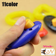 しつけ用品 クリッカー 犬用品 ペット用 ペットグッズ トレーニング ペット用品 ドッグ イヌ 訓練 犬笛 電話線ゴム シンプル 道具