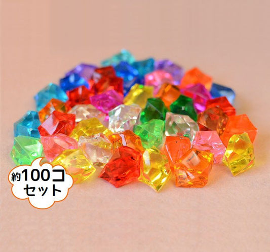 水槽用 レイアウトストーン 約100個入り アクリルストーン 人工石 底床 商品画像