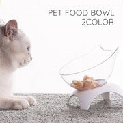 フードボウル 猫用食器 台付き スタンド付き 犬用食器 食べやすい 餌皿 給水 猫用品 犬用品 ペット用品 ネコ 猫 ねこ シンプル かわいい おしゃれ