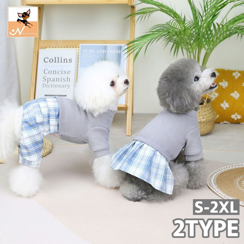 ペットウェア カバーオール ロンパース ワンピース ドッキング 犬服 商品画像