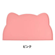 ペット用ランチョンマット 猫用 犬用 フードマット エサ皿マット シリコン 柔らかい ペット用品 お食事マット 防水 防滑 洗える 食べこぼし対策 汚れ防止 ネコ用 イヌ用
