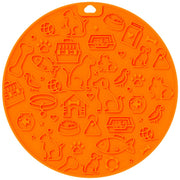 リックパッド 舐めるパッド フードプレート ペット食器 シリコン 吸盤 ペット用品 犬 猫 ドッグ 気晴らし 気を逸らす なめる ぺろぺろ ペロペロ 早食い防止
