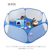 ペット用サークル ペットハウス 犬用 猫用 小動物用 ペット用 折りたたみ式 コンパクト 部屋んぽ 収納 持ち運び 帰省 室内 軽量 折り畳み 便利 ペット用品 ドッグ キャット ウサギ ハムスター メッシュ 通気性 仕切り ペットケージ ペットサークル 簡単