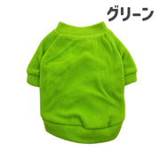 ペットウェア ドッグウェア 犬服 小型犬 ペット用品 プルオーバー イヌ お出かけ あったか 防寒 無地 シンプル