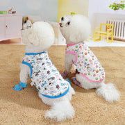 ドッグウェア タンクトップ 犬服 猫服 ペット用品 小型犬 袖なし ノースリーブ プルオーバー 総柄 カットソー おしゃれ かわいい 薄手 定番 イチゴ ハート アニマル 迷彩 カジュアル デイリー お散歩 お出かけ パジャマ イヌ いぬ ネコ ねこ キャットウェア XS S M L XL