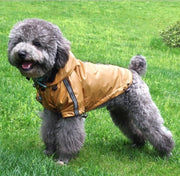 レインコート 袖あり 犬の服 犬服 雨服 雨具 フード付き ドッグウェア 防水 反射テープ 梅雨対策 可愛い おしゃれ お出かけ 濡れない 着せやすい ドッグ ワンちゃん イヌ イエロー ブルー レッド