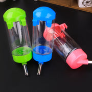 ペット用給水器 吸水ボトル ノズル式 400ml 犬 猫 ペット用品 引っかけ ケージ取り付け 水入れ 水飲み器 水分補給 ケア 容器 ドッグ キャット いぬ ねこ カラフル おしゃれ かわいい 簡単設置 取り外し可能