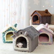 ペット ハウス ペットハウス  ドッグハウス 犬 ハウス ペットハウス 猫 犬 ハウス  折りたたみ 暖かい 夏 春 冷房 秋 冬 室内 かわいい ペットパウス ペット用品 冬 おしゃれ ペットベット