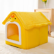 ペット ハウス ペットハウス ドッグハウス キャットハウス 犬小屋 ペット用品 犬用 猫用 小型犬 室内用 ボア フリース もこもこ 可愛い 暖かい 折りたためる 星 チェック クマ ウサ耳 寝床 ペットグッズ いぬ ねこ イヌ ネコ