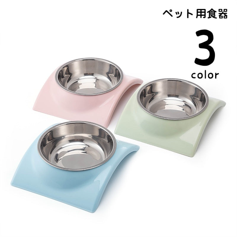 フードボウル 犬用食器 猫用食器 ペット用食器 ウォーターボウル 給餌 給水 餌皿 エサ入れ 水入れ 食べやすい キュート かわいい ペット用品 ペットグッズ イヌ ネコ