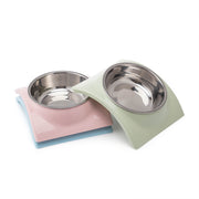 フードボウル 犬用食器 猫用食器 ペット用食器 ウォーターボウル 給餌 給水 餌皿 エサ入れ 水入れ 食べやすい キュート かわいい ペット用品 ペットグッズ イヌ ネコ