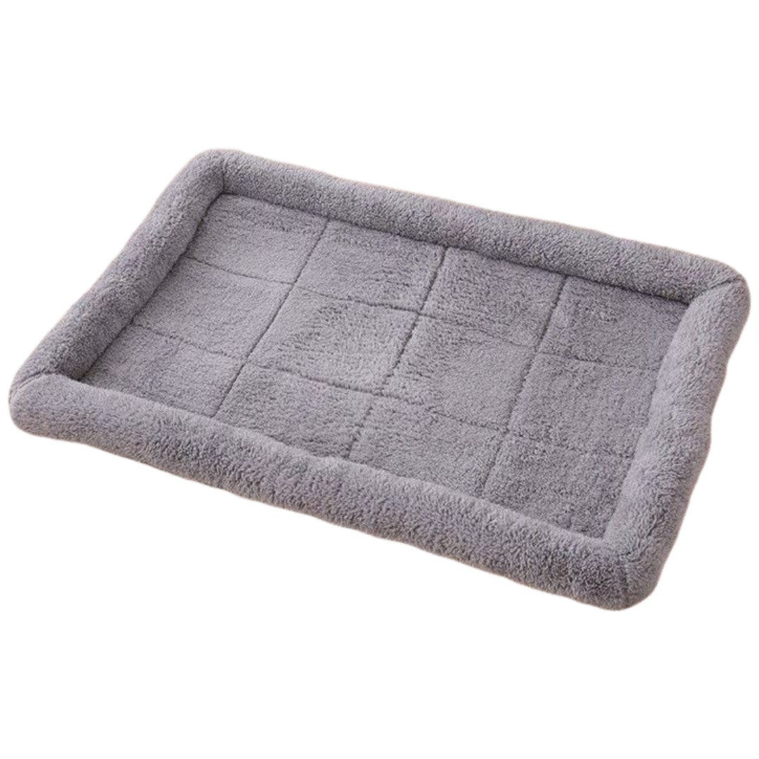 ペット用ベッド カドラー 70×45cm マット 長方形 スクエア ボアフリース 小型犬 猫 ペット用品 防寒 暖かい 秋冬 あったか 保温 寒さ対策 ふかふか 通気性 裏面防水 ペットハウス 寝床 寝具 室内用 角型 無地 シンプル イヌ いぬ ドッグ DOG ネコ ねこ キャット CAT