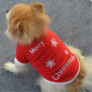 ペット用ウェア ドッグウェア ウエア フリース クリスマス レッド 犬 イヌ ワンちゃん ペットウェア 洋服 お洋服 可愛い かわいい ペット用 動物用 小型犬 アニマル XS S M L