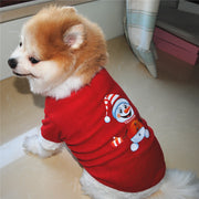 ペット用ウェア ドッグウェア ウエア フリース クリスマス レッド 犬 イヌ ワンちゃん ペットウェア 洋服 お洋服 可愛い かわいい ペット用 動物用 小型犬 アニマル XS S M L