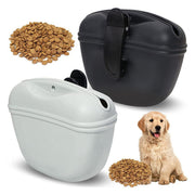 トリーツポーチ 犬 いぬ ペット用品 携帯おやつケース おやつ入れ しつけ トレーニング お出かけ用 マグネット開閉 クリップ式 シリコン 水洗い可