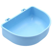 フードボウル ウォーターボウル ペット用品 ケージ取り付け 引っ掛け 単品 ペット用食器 猫用 犬用 エサ入れ 水入れ 小さめ ペットグッズ シンプル かわいい 多用途 イヌ ネコ 小動物 ピンク 青