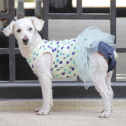 サニタリーパンツ 生理パンツ マナーパンツ 犬用 猫用 ペット用 ペットウェア 女の子用 デニム風 マジック テープ サイズ調整可能