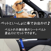 犬用シートベルト 伸縮 衝撃吸収 バンジー ペットグッズ ドライブ用品 車用リード 伸縮 長さ調整可能 ナイロン製 反射材入り お出かけ アウトドア カー用品 シンプル 無地 単色 猫用 イヌ いぬ ネコ ねこ ブラック レッド ブルー グリーン パープル イエロー ピンク オレンジ