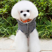 ペット服 フーディベスト 裏ボア パーカー 犬 猫 小型犬 袖なし ジャケット ドッグウエア お散歩 お出掛け 防寒 秋 冬 シンプル フード付 キャットウエア