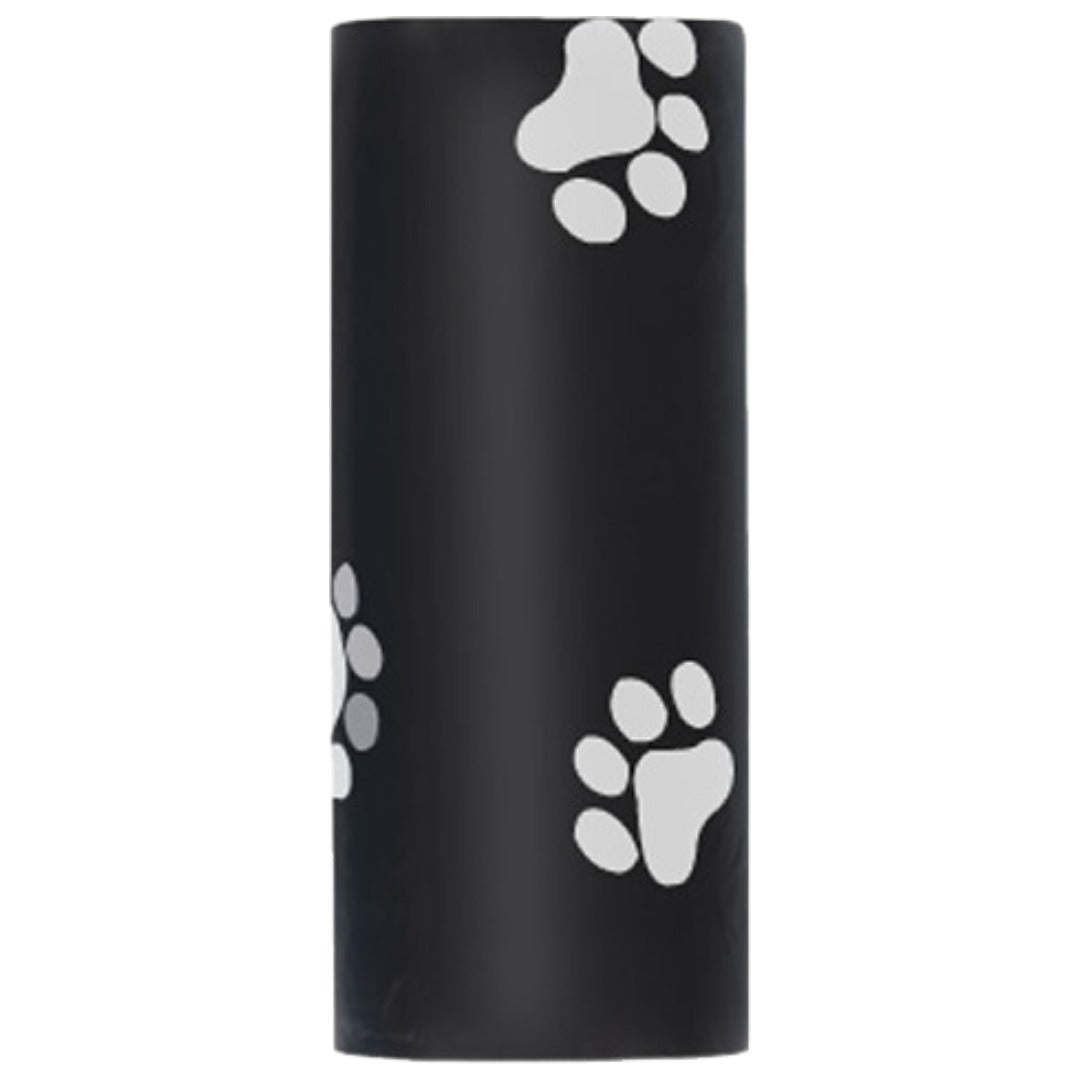 トイレ袋 うんち袋 20巻セット 1巻15枚 計300枚 ロール式 犬用品 ペット用品 ゴミ袋 うんち処理袋 携帯用 旅行用 お出かけ 散歩 外出 外遊び 足跡 肉球 かわいい