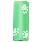 トイレ袋 うんち袋 20巻セット 1巻15枚 計300枚 ロール式 犬用品 ペット用品 ゴミ袋 うんち処理袋 携帯用 旅行用 お出かけ 散歩 外出 外遊び 足跡 肉球 かわいい