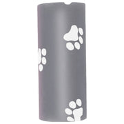 トイレ袋 うんち袋 20巻セット 1巻15枚 計300枚 ロール式 犬用品 ペット用品 ゴミ袋 うんち処理袋 携帯用 旅行用 お出かけ 散歩 外出 外遊び 足跡 肉球 かわいい