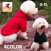 犬用パーカー 犬用ウェア ペット用ウェア ドッグウェア ペット用品 ペット服 犬 パーカー フード付き 秋冬 シンプル 無地 あたたかい かわいい シンプル S M L XL