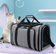 ペット用キャリーバッグ ボストンバッグ 折りたたみ可 ペット用品 犬 猫 イヌ ネコ ペットグッズ メッシュ 広がる 持ち手付き ショルダー 肩掛け 2way 防水 フック 長さ調節可 顔出し窓 中敷き付き 起毛 通気性 中が見える お出かけ お散歩 病院 車移動 ペットハウス ポケット付き カジュアル シンプル スタイリッシュ 持ち運び コンパクト 黒 白 灰 緑 橙