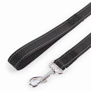 リード 首輪 2点セット ペット用品 お散歩グッズ 牽引ロープ 犬 猫 反射 ワンタッチバックル 夜間安全対策 事故防止 サイズ調整