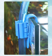 パイプクリップ 同色5個セット ホースホルダー 水槽 アクアリウム用品 ホース パイプ 固定 掃除 洗浄 水交換 熱帯魚 便利