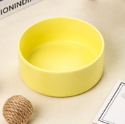 ペット用食器 フードボウル ペットボウル エサ入れ 水入れ 餌入れ 犬 中型犬 大型犬 16cm 980ml 猫 ネコ 犬 イヌ 木製 スタンド付き 台座付き 陶器 食洗器対応 セラミック 吐き戻し防止 かわいい