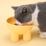 ペット用食器 フードボウル 猫用 犬用 ペット用品 エサ入れ 餌入れ 水入れ 斜め 傾斜 シンプル おしゃれ 丸形 ペットグッズ ねこ ネコ いぬ イヌ