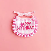 ペット用スタイ 帽子 ナンバーシール 3点セット 犬 猫 ペット用品 誕生日 バースデー お祝い パーティー 首飾り 記念撮影 よだれかけ 前掛け ビブ 数字 ステッカー かわいい イヌ ネコ