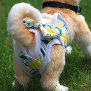 犬用サニタリーパンツ 生理パンツ オムツカバー おむつカバー ドッグウェア ペットグッズ ペット用品 いぬ用品 サニタリーショーツ マナーパンツ 水玉 ドット柄 リーフ柄 プリント おしゃれ かわいい 女の子 お出かけ 散歩 介護