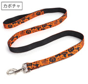 リード 散歩紐 牽引ひも リーシュ 犬用 小型犬 中型犬 ペット用品 おしゃれ かわいい ハロウィン カボチャ お化け コウモリ ネコ お散歩 お出かけ いぬ イヌ ドッグ