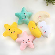ペット用おもちゃ 犬用 猫用 ペット用 ペットグッズ ぬいぐるみ 玩具 おもちゃ ペットトイ 音が鳴る かわいい 星 月 雲 スター ムーン クラウド ストレス発散 運動不足解消 一人遊び 室内遊び ペット用品 大型犬 中型犬 小型犬