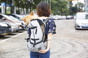 ペット用キャリーバッグ おんぶ紐 抱っこひも リュックタイプ ペットキャリー ペット用 小型犬 中型犬 イヌ 猫 ネコ 便利 シンプル 無地 メッシュ 通気性 カジュアル おしゃれ ペットグッズ ペット用品 ファスナー ポケット付き 長さ調節 ドッグ キャット レッド 赤 ブルー 青 ブラック 黒 グレー 灰 おでかけ おさんぽ お散歩 旅行