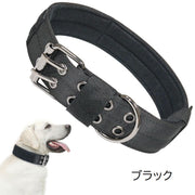 首輪 カラー ペットグッズ ペット用品 犬用 大型犬 中型犬 ナイロン 無地 迷彩柄 カモフラージュ柄 おしゃれ かわいい お散歩グッズ お出かけ
