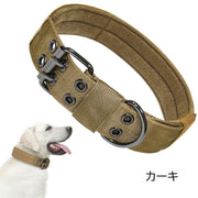 首輪 カラー ペットグッズ ペット用品 犬用 大型犬 中型犬 ナイロン 無地 迷彩柄 カモフラージュ柄 おしゃれ かわいい お散歩グッズ お出かけ