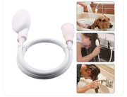 ペット用シャワーホース シャワーヘッド付き ホース 犬用 猫用 ペット用お手入れ用品 バス用品 入浴 足洗い コンパクト 便利  いぬ イヌ ねこ ネコ キャット お散歩 外出 シャンプー