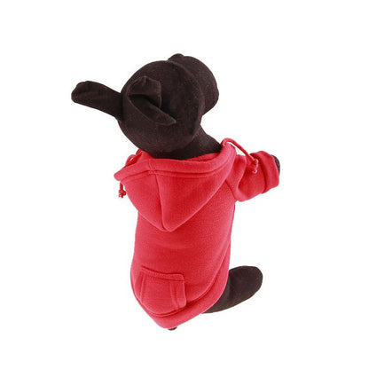 ペット用 犬用 洋服 パーカー 半袖 フード付き 商品画像2